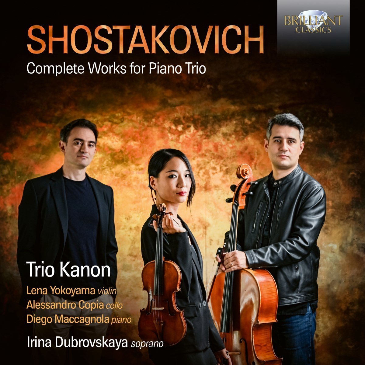 Irina Dubrovskaya & Trio Kanon - Shostakovich: Complete Works For Piano Trio (CD)
