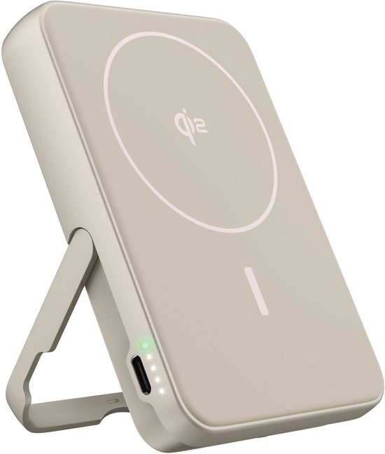 Magnetische draadloze powerbank 10000mAh Qi2 15W USB-C 20W snelladen iPhone 12+ Google Pixel 10+