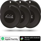 Lifemate Life Tag Duo - Compatibel met iOS Zoek mijn of Android / Google Vind Plek - Android Bluetooth Tracker - Apple Bluetooth Tracker - 100 dB - Tracker Apple iPhone & Android - 6 Pack