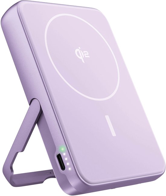 Magnetische draadloze powerbank 10.000mAh Fresh ’n Rebel Qi2 15W USB-C snellader iPhone Pixel