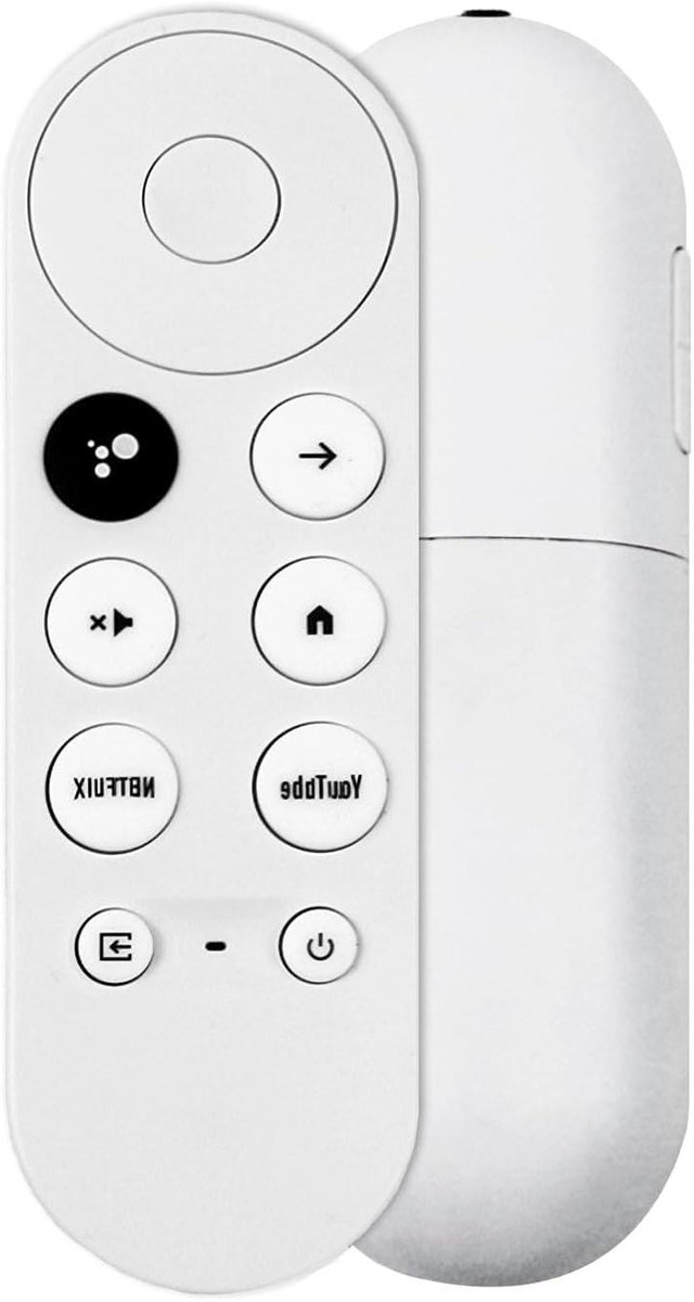 Vervanging voor Google Chromecast Remote TV Google Streamer, G9N9N vervangende afstandsbediening voor Google TV Streamer (alleen voor Snow Chromecast Google)
