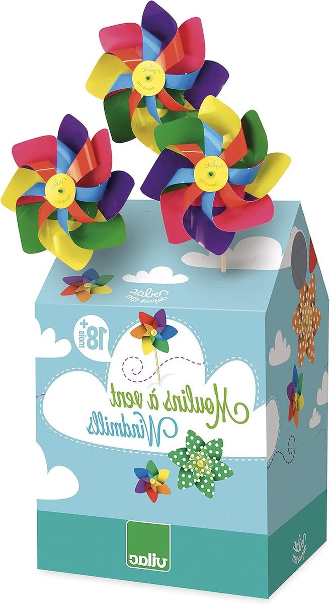 Veelkleurige Windmolens - Tuindecoratie Set - Buiten Spelen - 42 Stuks Set - 20x7x44 cm - Multicolor