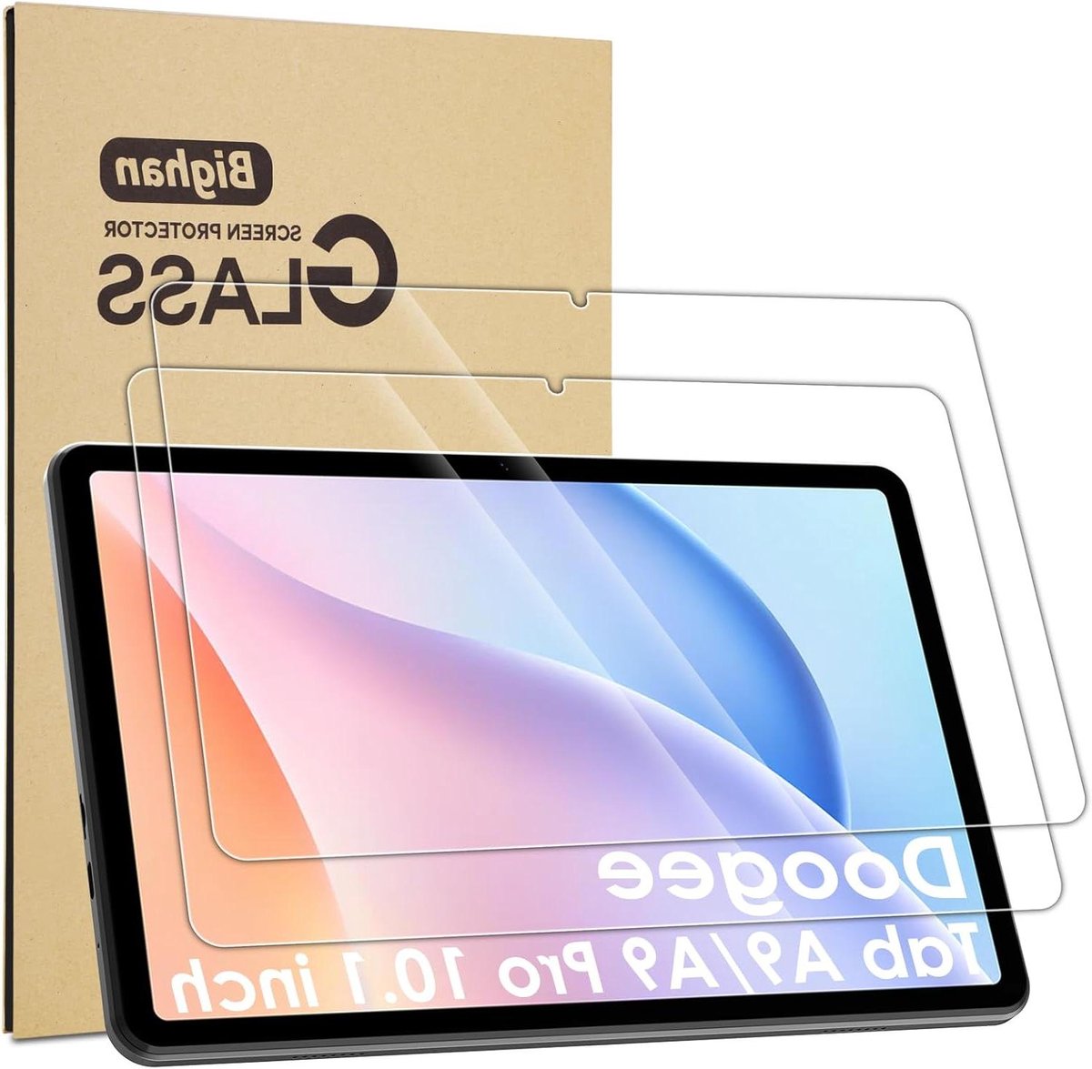 Schermbeschermer Glas - Gehard Film - Tabletbescherming - 9H Hardheid - 10.1 Inch - Helder