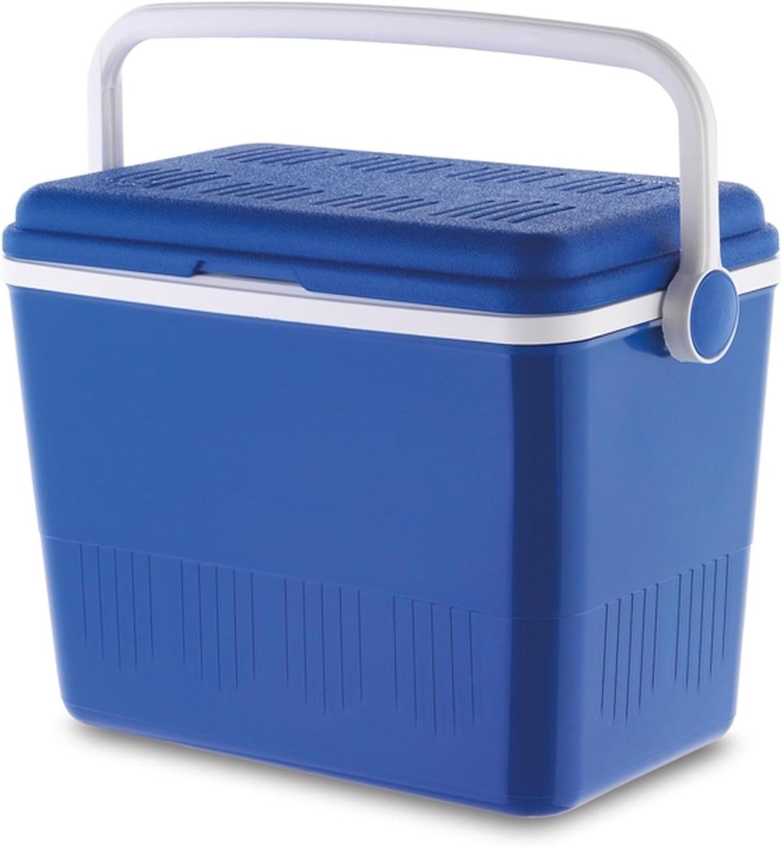 Koelbox Blauw - Draagbare Koeltas - Dranken Koel Houden - UV-Bestendig Materiaal - 42 Liter Inhoud