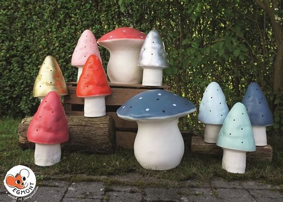 Paddestoel lamp - Egmont Toys - Heico lamp - goud - LED lamp van Egmont Toys — afbeelding 2