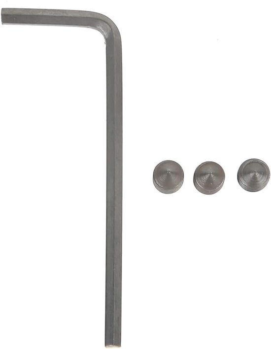 Schakelpook Knop - Handmatige Pook - Auto Interieur - Universele Pasvorm - 5 Snelheden - Zilver — afbeelding 2