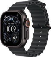 Apple Watch Ultra 3 Cellular 49mm Black Titanium Case with Black Ocean Band