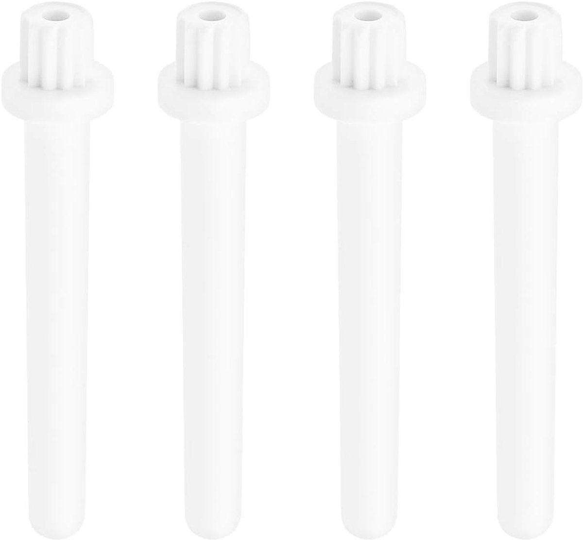 Spoelpen Naaimachine - Spoelhouder - Naaien - Slijtvast Plastic - 4 Stuks - Wit