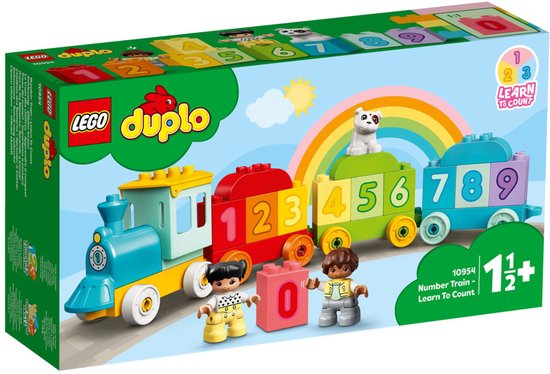 LEGO DUPLO Getallentrein Leren Tellen - 10954