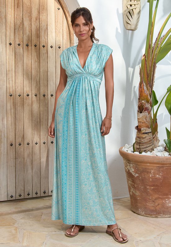 Chic by Lirette - Kimono jurk Guna - Turquoise - S