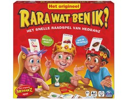 RARA wat ben ik? Hedbanz 3e editie 2025 - Nieuwe kaarten en hoofdbanden - 2-6 spelers