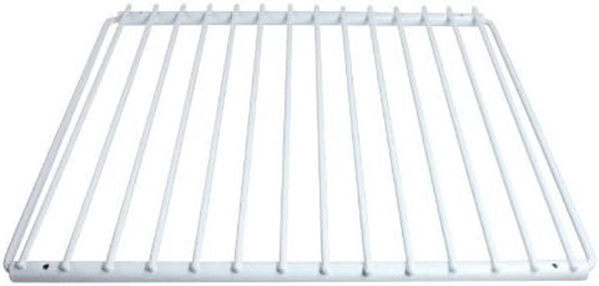 Verstelbaar Koelkastrek - Uittrekbare Planken - Extra Ruimte Creëren - Schroefbevestiging - 32-62 cm Breed - Wit