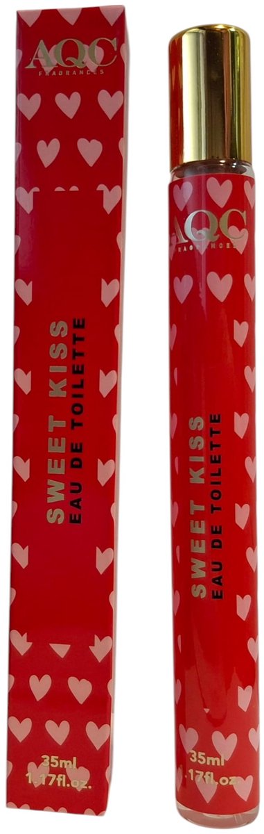 AQC Sweet Kiss Eau de Toilette 35 ml – Dames Parfum Zoet & Bloemig