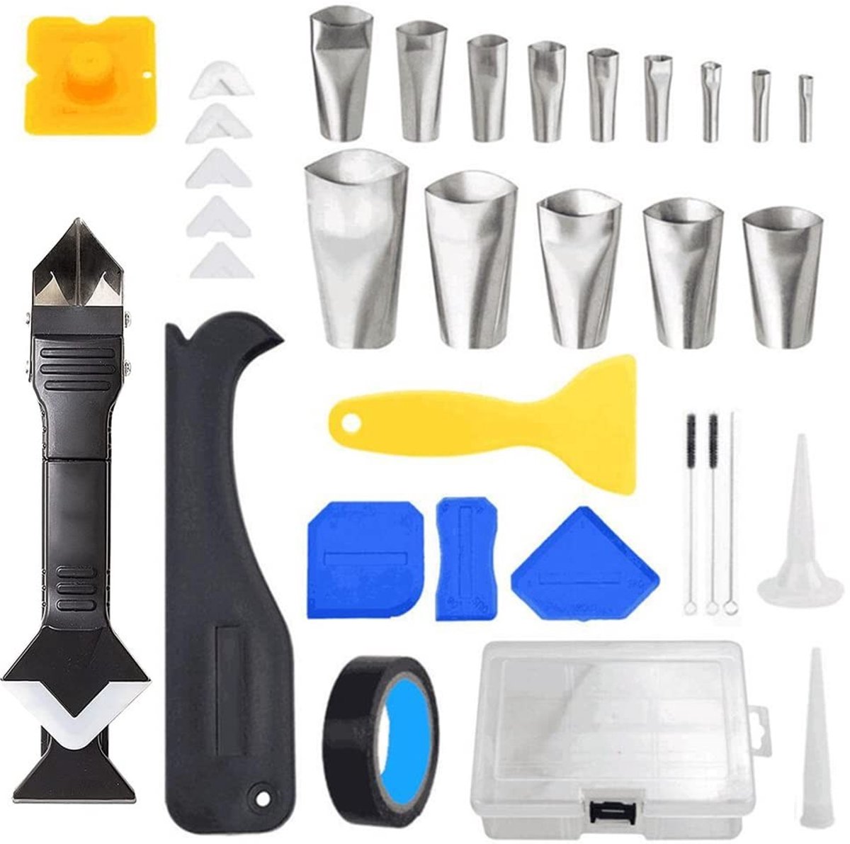 Allecto - Silicone Kit voor Afwerking - Ideaal voor Keuken, Badkamer en Raamwerken