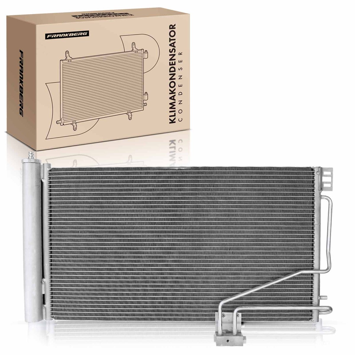 Frankberg 1x condensor airconditioning voor Benz C-Klasse W