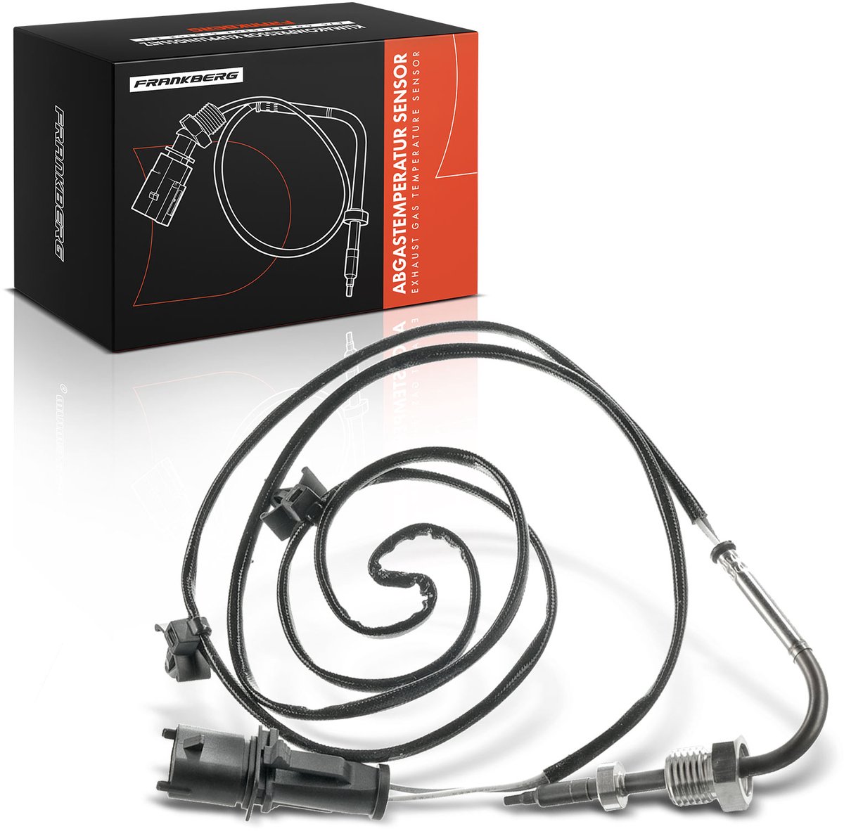 Frankberg 1x Uitlaat Temperatuursensor voor Opel Astra H Combo Meriva