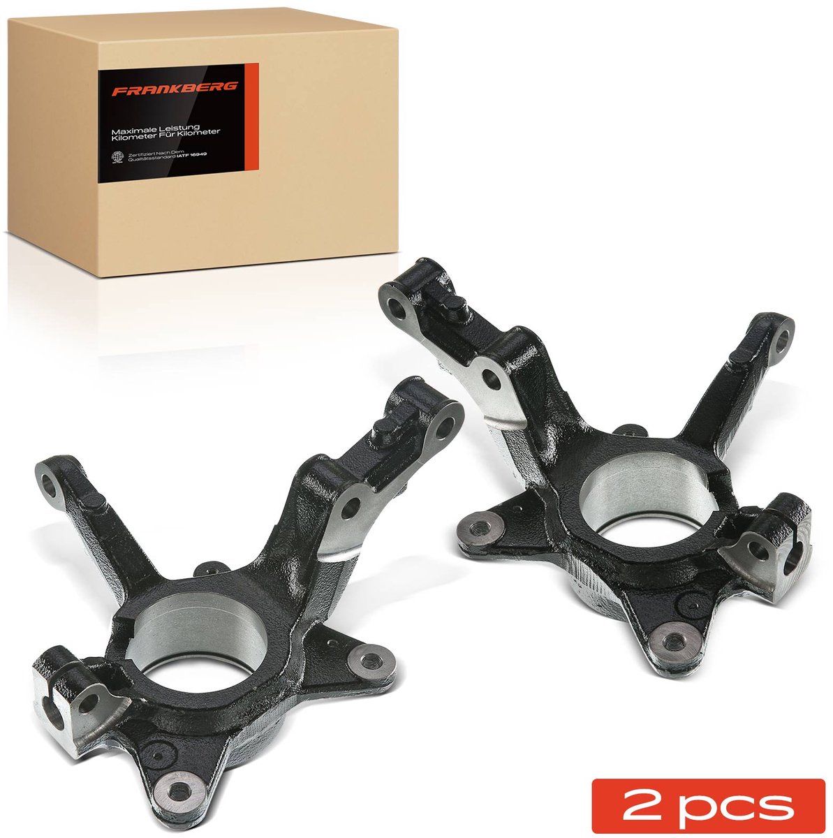 Frankberg 2x fuseekogel vooras links/rechts voor Renault Kangoo