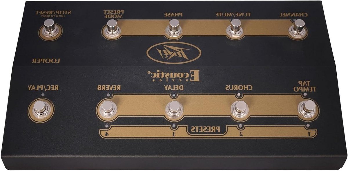 Voetcontroller - Effectenpedaal - Gitaar Effecten - Tien Knoppen - 9 Volt - Zwart