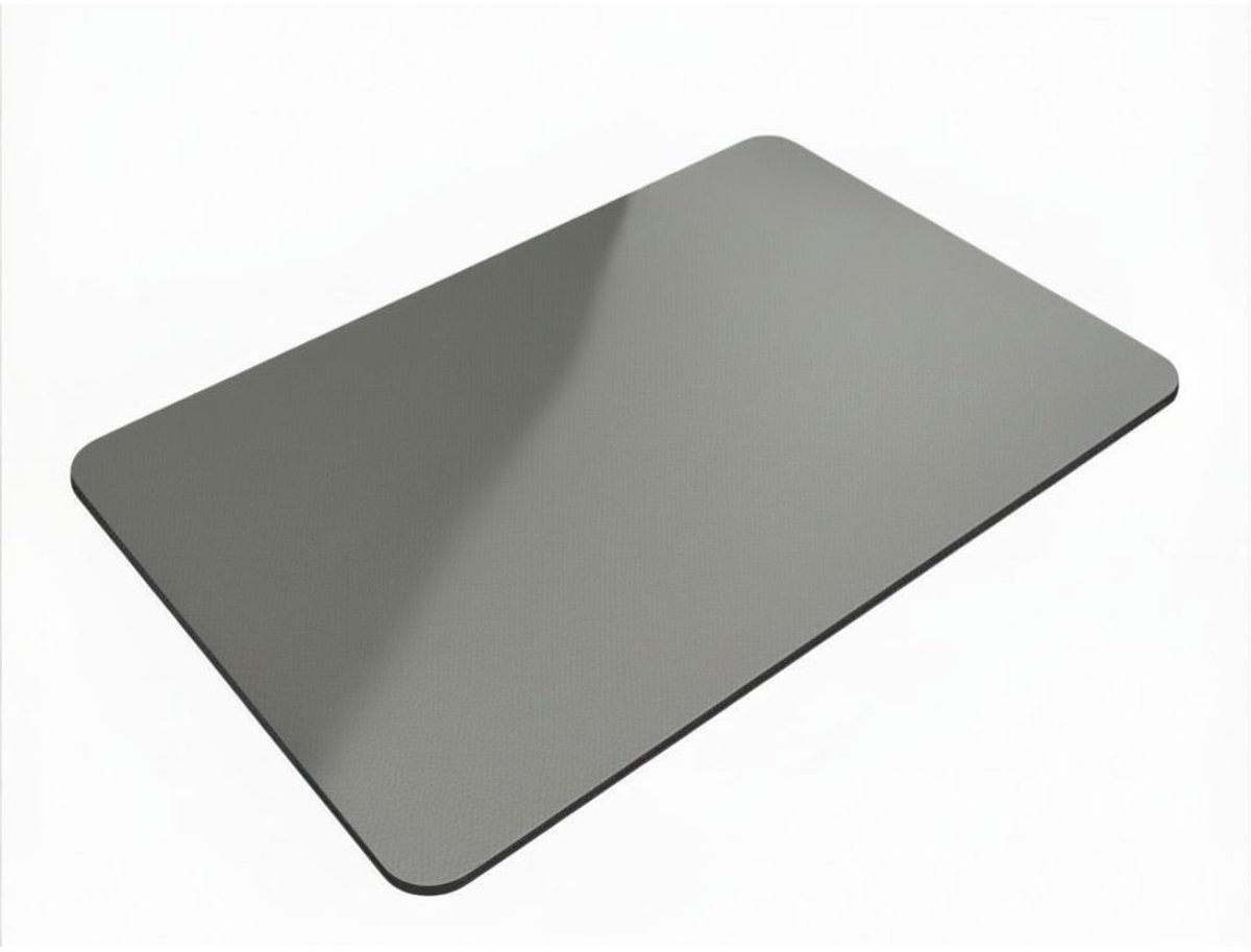DnA® Badmat - Badmat Antislip - Douchemat - Lichtgrijs - 60cm x 40cm x 3cm
