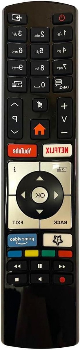 TV Afstandsbediening - Afstandsbediening TV - TV Bediening - Infrarood Bediening - 10 Meter - Zwart