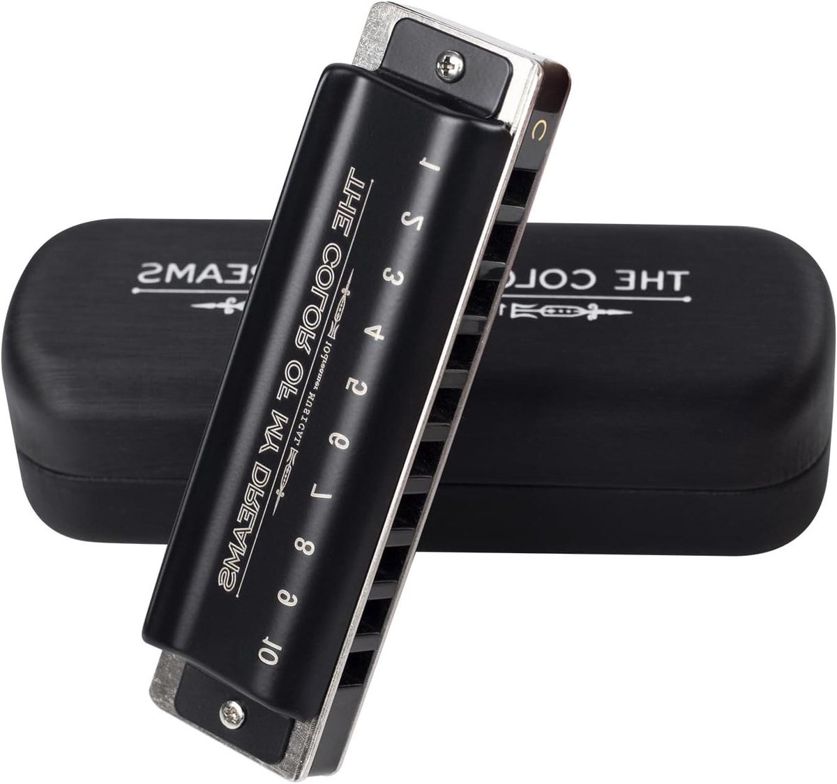 Blues Harmonica - Mondharmonica - Blues Spelen - Geïmporteerde Riet - 10 Gaten - Gb Sleutel