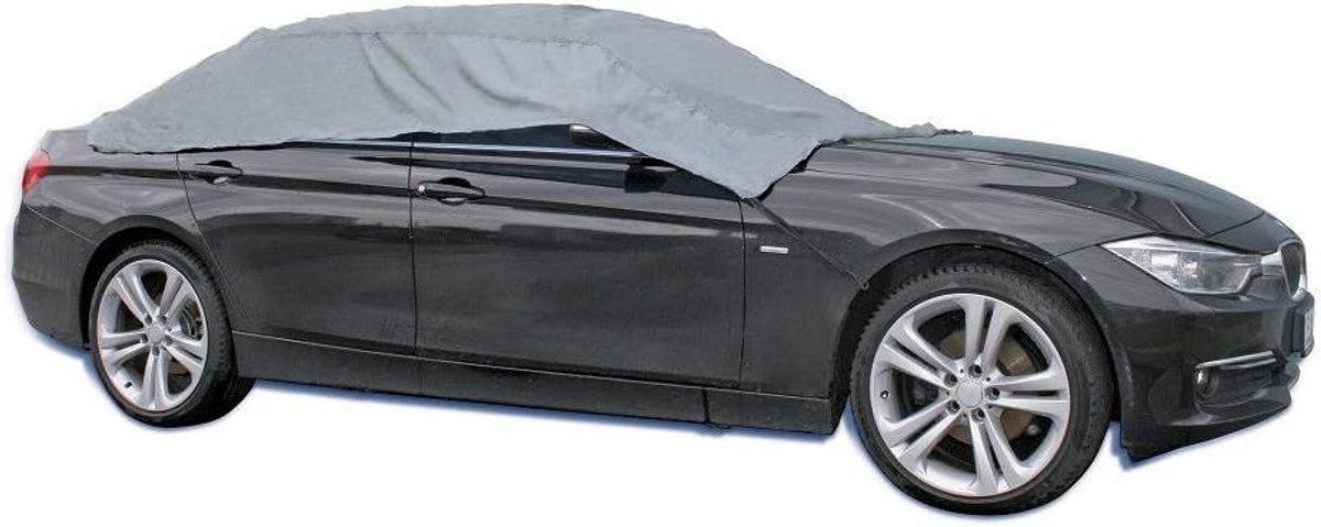 Dakdeken Auto - Garagekleed Halve - Voertuig Beschermen - Waterafstotend Materiaal - L 284 x B 122 cm - Grijs