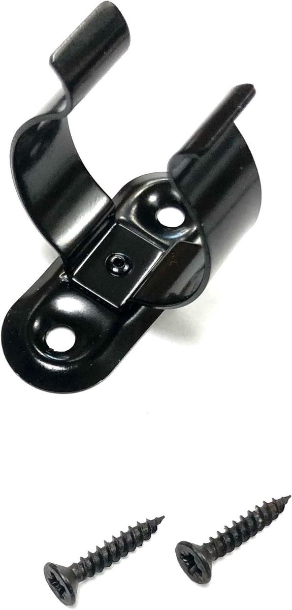 Gereedschapsclips - Opslagclips - Gereedschap Opbergen - Carbon Spring Steel - 25 mm - Zwart