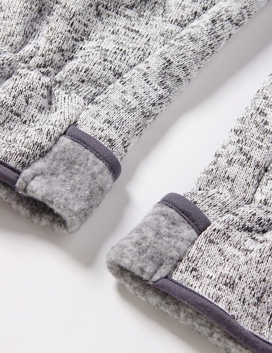 Baby Sneeuwpak - Baby Skipak Overal - Warm Houden - Gebreid Fleece - 33 x 23 x 5 cm - Grijs — afbeelding 3