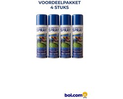 Waterafstotende Spray Voordeelpakket - 4 Stuks x 300ml - Impregneerspray voor Schoenen, Textiel, Leer & Suède - Waterdichte Coating voor Jassen en Kleding