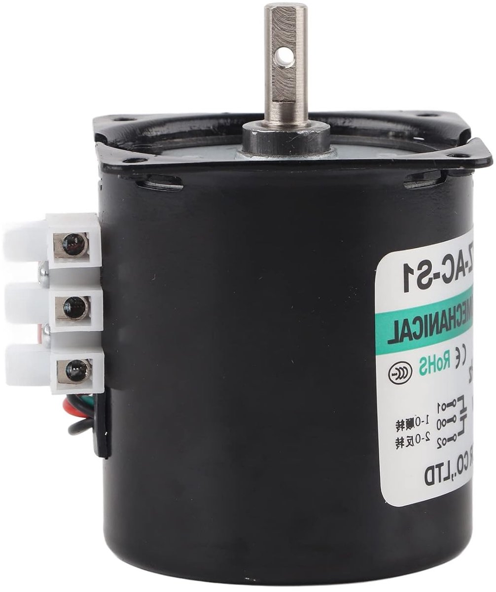 Synchronous Motor CW/CCW 68KTYZ - 220V 28W Mini Elektrische Motor met Dimmer voor Hobbyprojecten en DIY Toepassingen