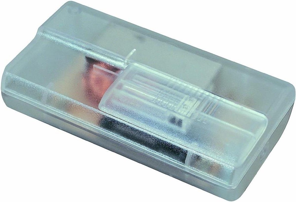 Tussenschakelaar met Kabel - Dimmer Schuifregelaar - Verlichting Instellen - Thermoplast Materiaal - 107 x 6 x 3 cm - Wit