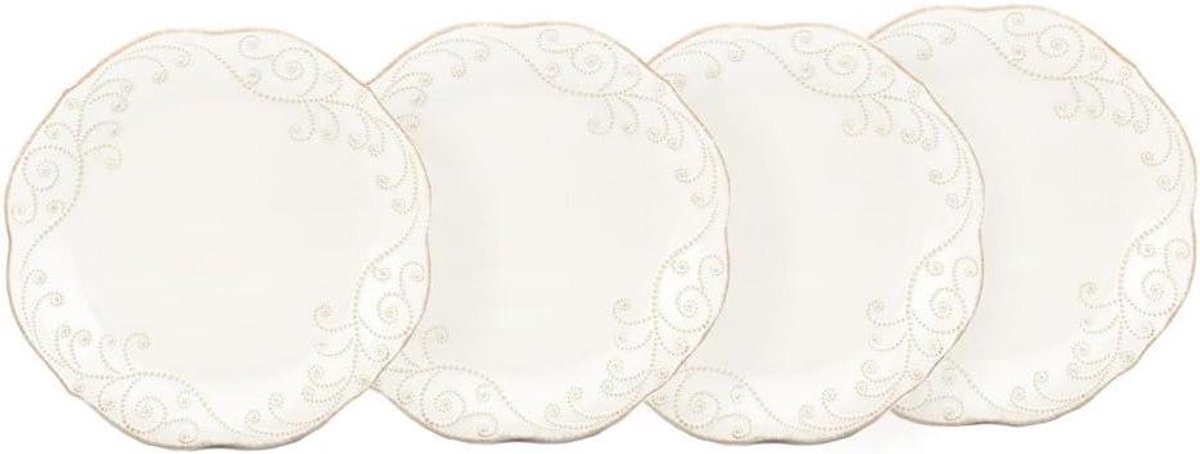 Dinerbord - Bordenset - Maaltijden Serveren - Steengoed Materiaal - 285 cm diameter - Wit