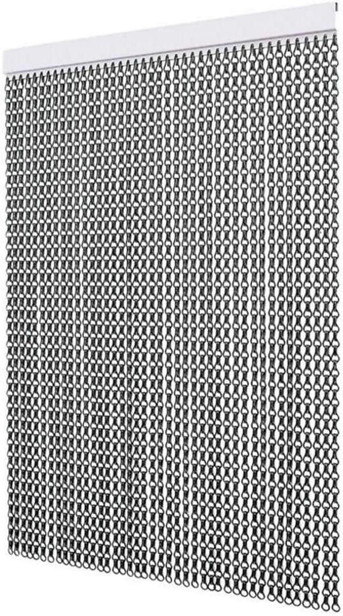Vliegengordijn Aluminium - Insectenwering Ketting - Buiten Deuren Beschermen - Eenvoudig In Te Kort