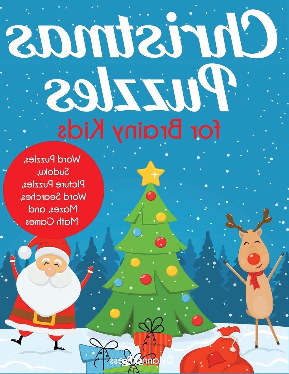 Kerst Puzzelboek - Kinder Puzzels - Feestdagen Vermaak - 100 Gevarieerde Puzzels - 8.5 x 11 Inch - Niet gespecificeerd