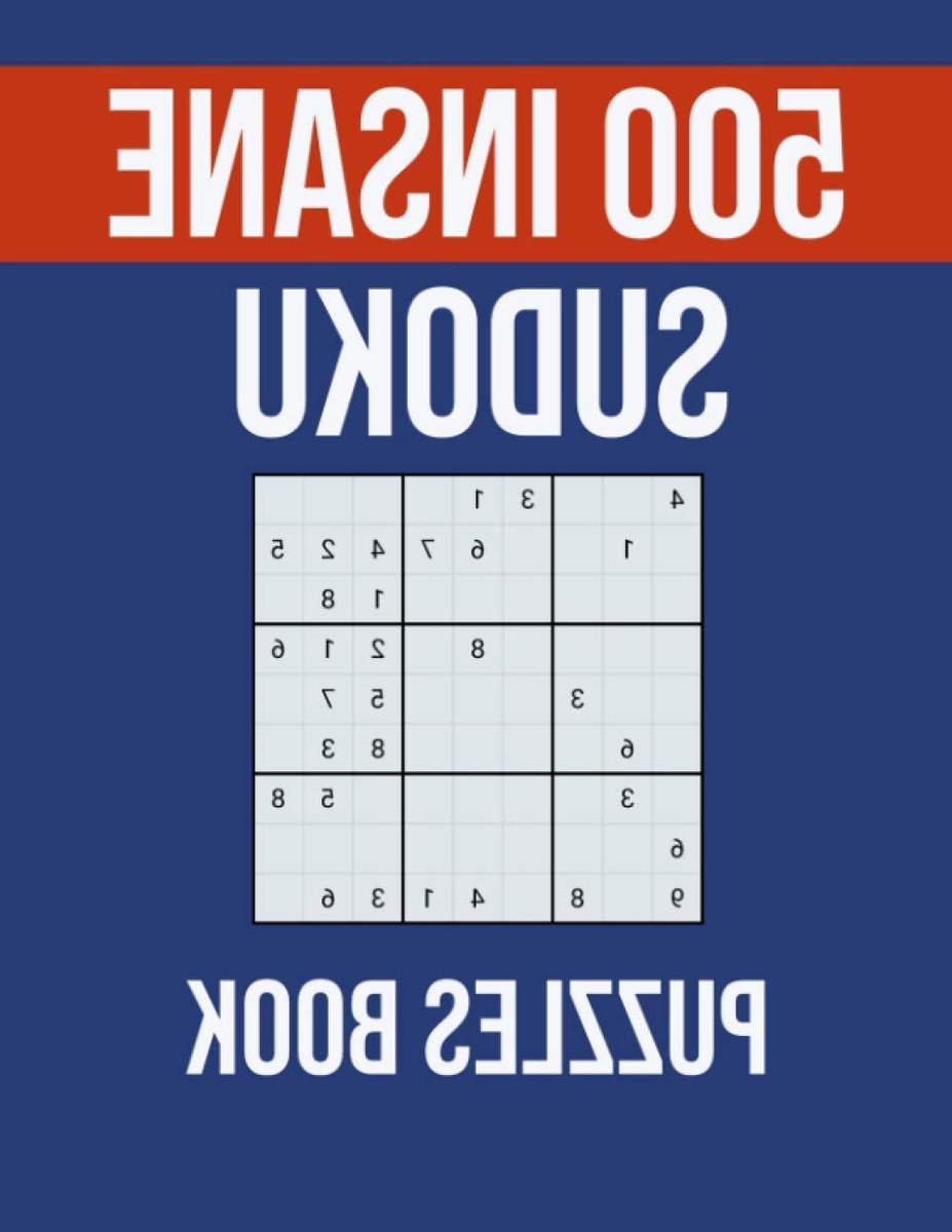Sudoku Puzzelboek - Puzzelboek Volwassenen - Hersenen Trainen - 500 Unieke Puzzels - 8.5 X 11 - Niet gespecificeerd