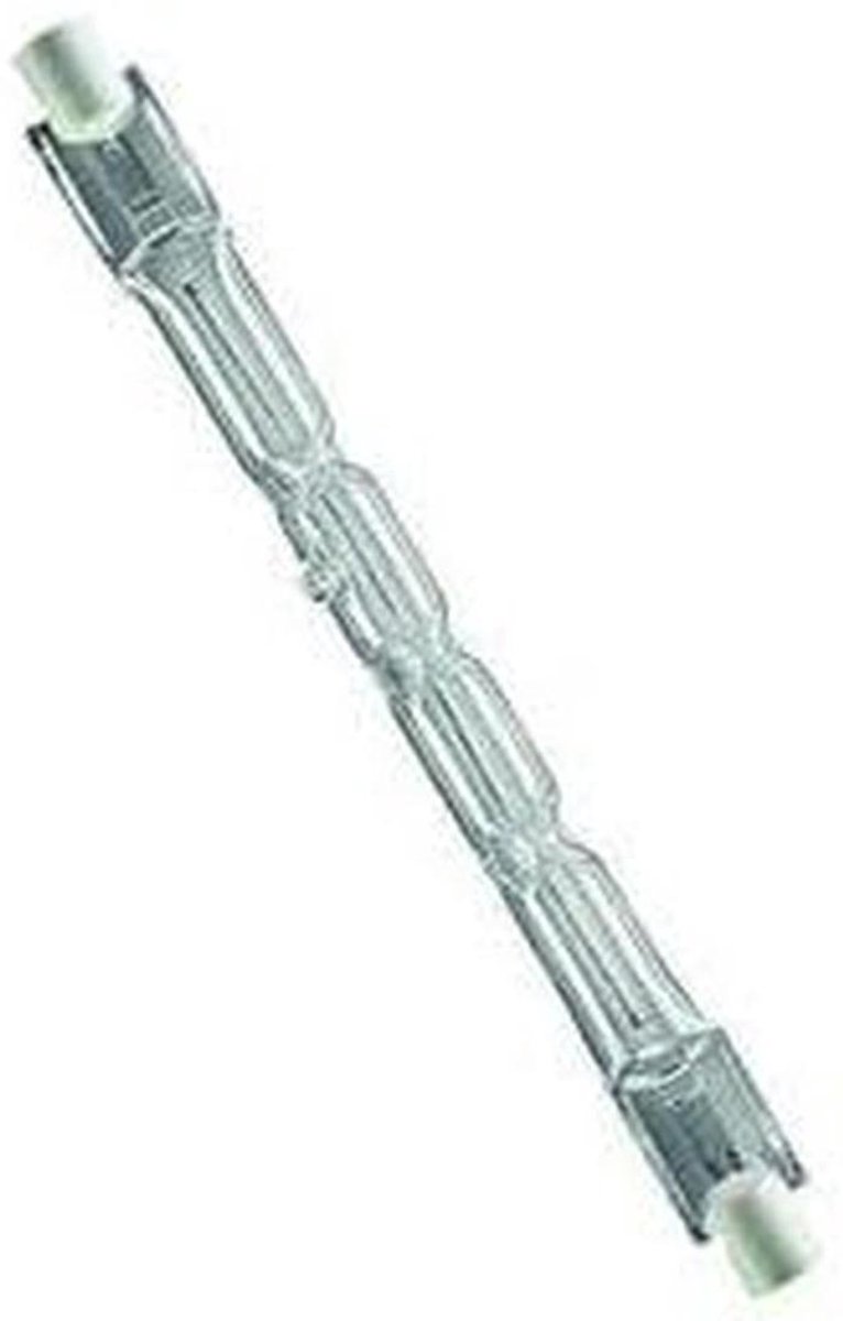 Halogeenstaafjes - Halogeenlamp R7s - Algemene verlichting - Hoge kleurweergave - 117.6 mm - Transparant