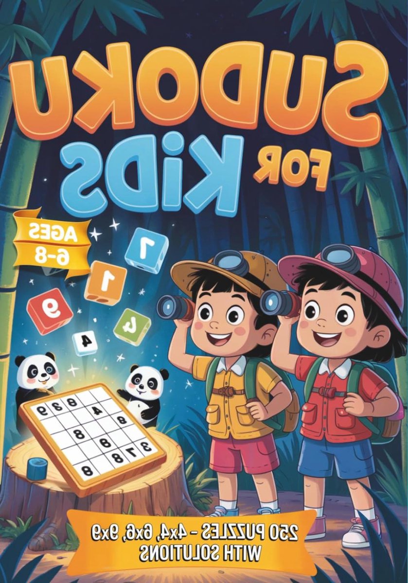 Sudoku Puzzelboek - Kinder Sudoku Boek - Logica Trainen - Geleidelijke Moeilijkheidsgraad - 7 x 10 inch - Niet gespecificeerd