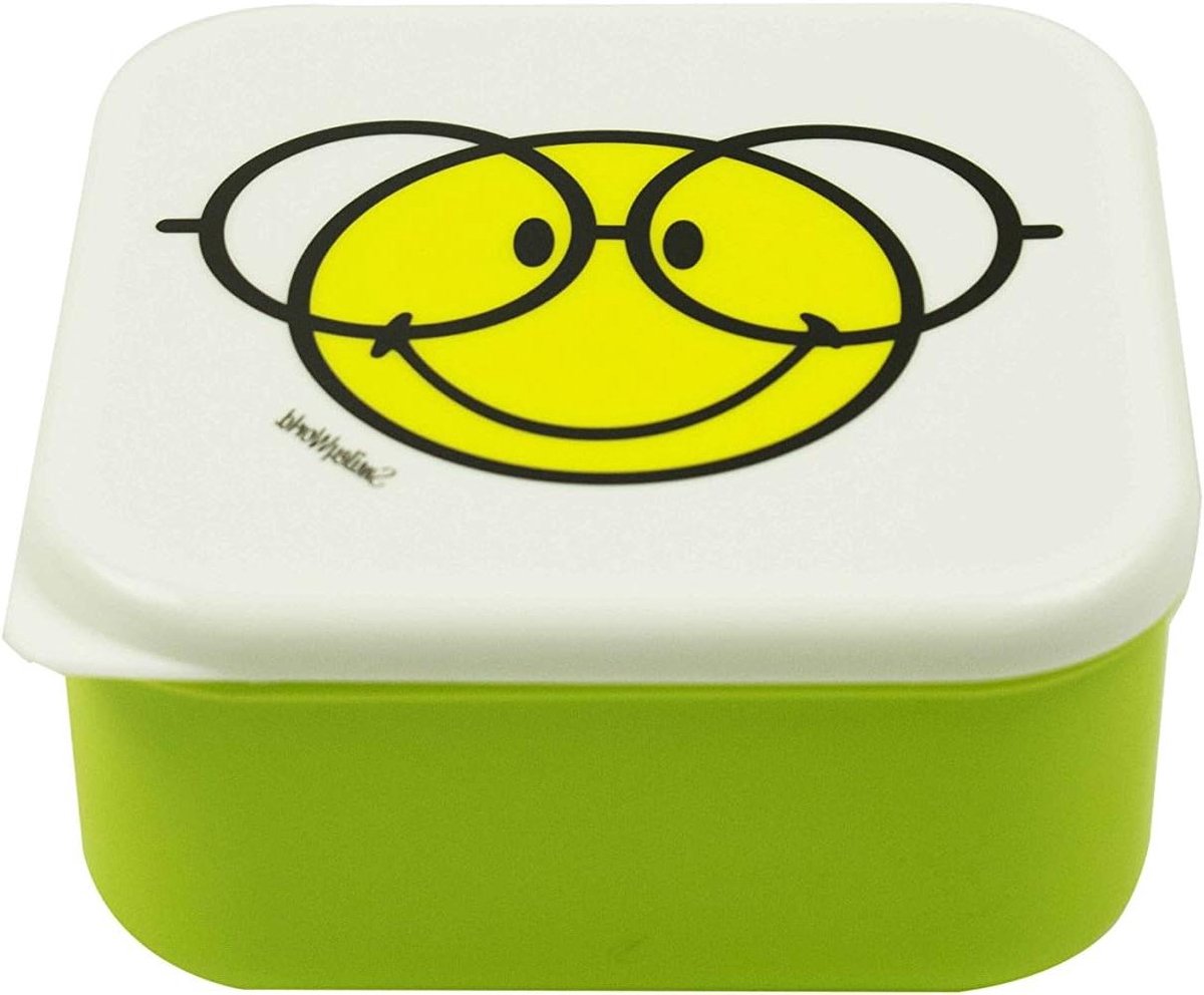 Snackbox Set - Lunchtrommels - Kinderen Meegeven - Vierkant Ontwerp - 4 Stuks 12cm - Groen