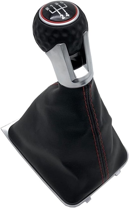 Versnellingspook Knop - Schakelhendel Cover - Soepeler Schakelen - Ergonomisch Ontwerp - 6 Versnellingen - Zwart — afbeelding 5