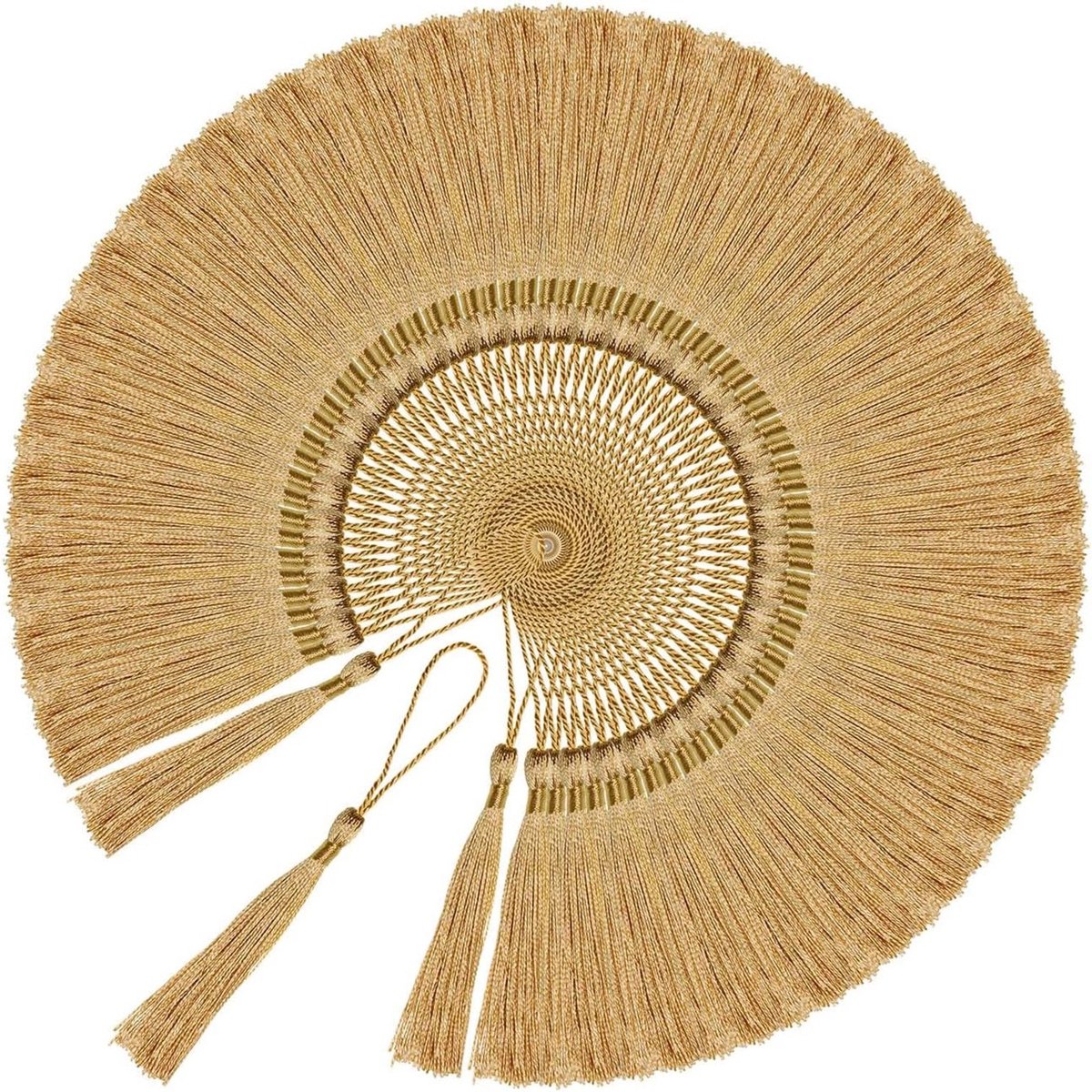 Silky Handmade Tassel Pendants - 100 Stuks Zachte Mini Tassels met Koord voor Sieraden, Souvenir Boekenleggers en DIY Craft Accessoires