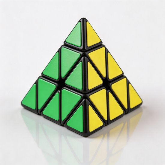 Speed cube Pyramide – Speedcube | Snel, Soepel & Duurzaam – Klassieke Puzzelkubus voor Jong & Oud - Rubiks Cube - Rubiks Kubus