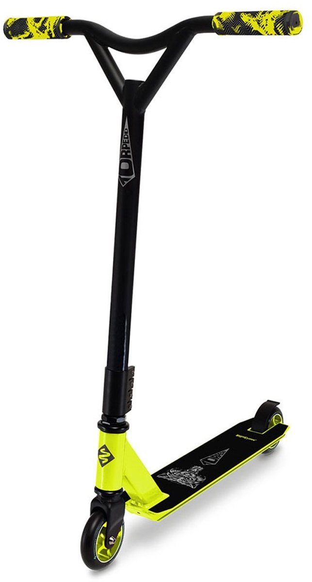 Street Surfing Torpedo Stuntstep - Groen - 100mm Wielen - 6061 Aluminium - ABEC 7