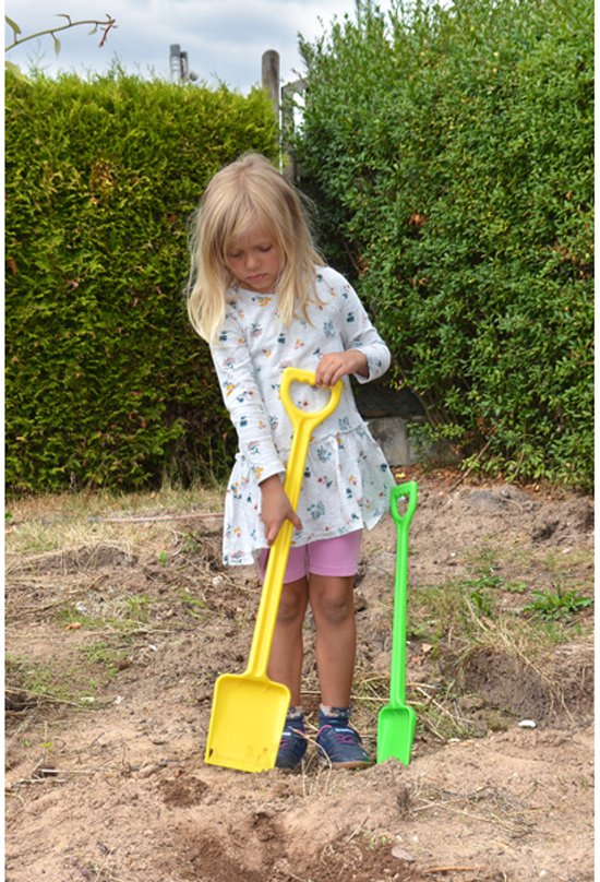 Eduplay schep speelgoed geel 71 cm - robuuste kunststof kinderschep. van EduPlay — afbeelding 3