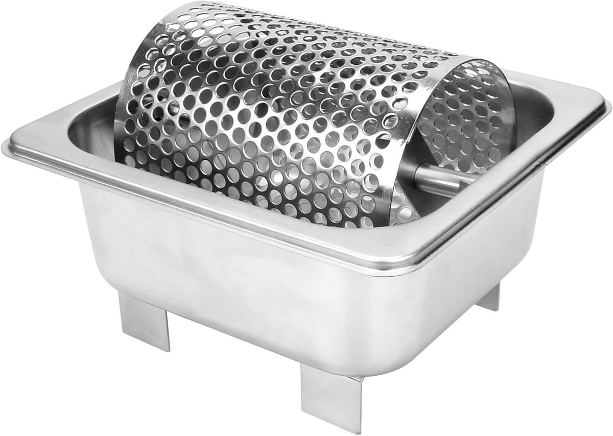 Boterwiel Brood - Boterroller Bakplaat - Gelijkmatig Smeren - Roestvrijstaal Voedselkwaliteit - 1100 Milliliter - Zilver