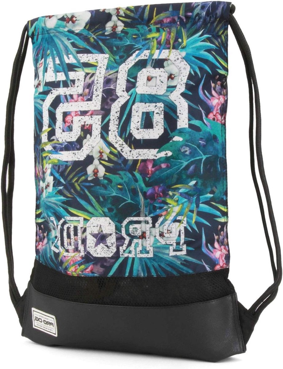 Sporttas Trekkoord - Gymtas Outdoor - Sportkleding Vervoeren - Versterkte Bodem - 48 cm - Groen