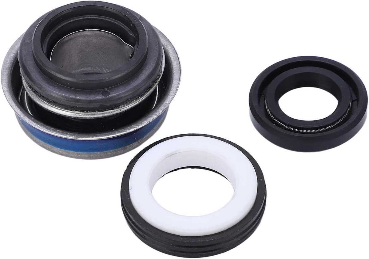 Motorfiets Waterpomp Reparatie Kit - Waterpomp Afdichtingen Keerring - Motor Onderhoud - Directe Vervanging - 3 stuks - Zilver