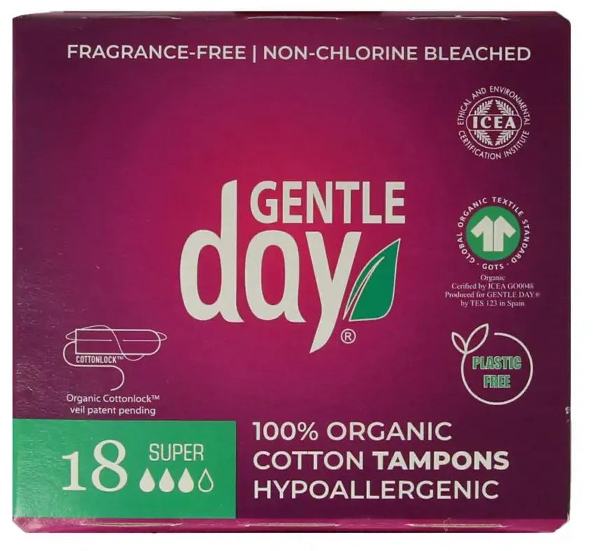Gentle Day - Tampon super - 18 Stuks