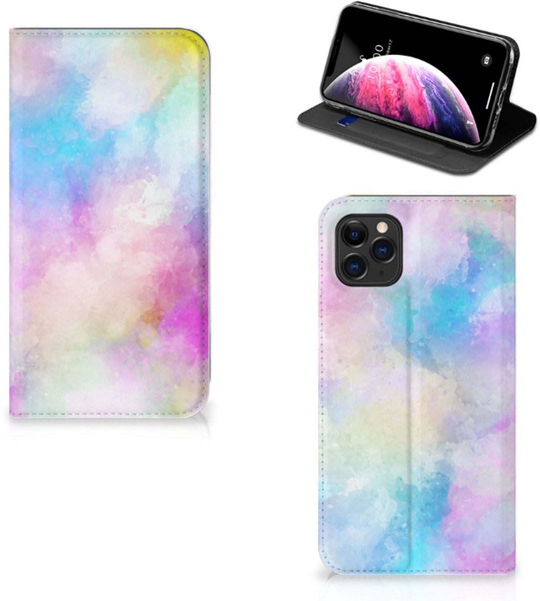 Bookcase Apple iPhone 11 Pro Max Watercolor Light