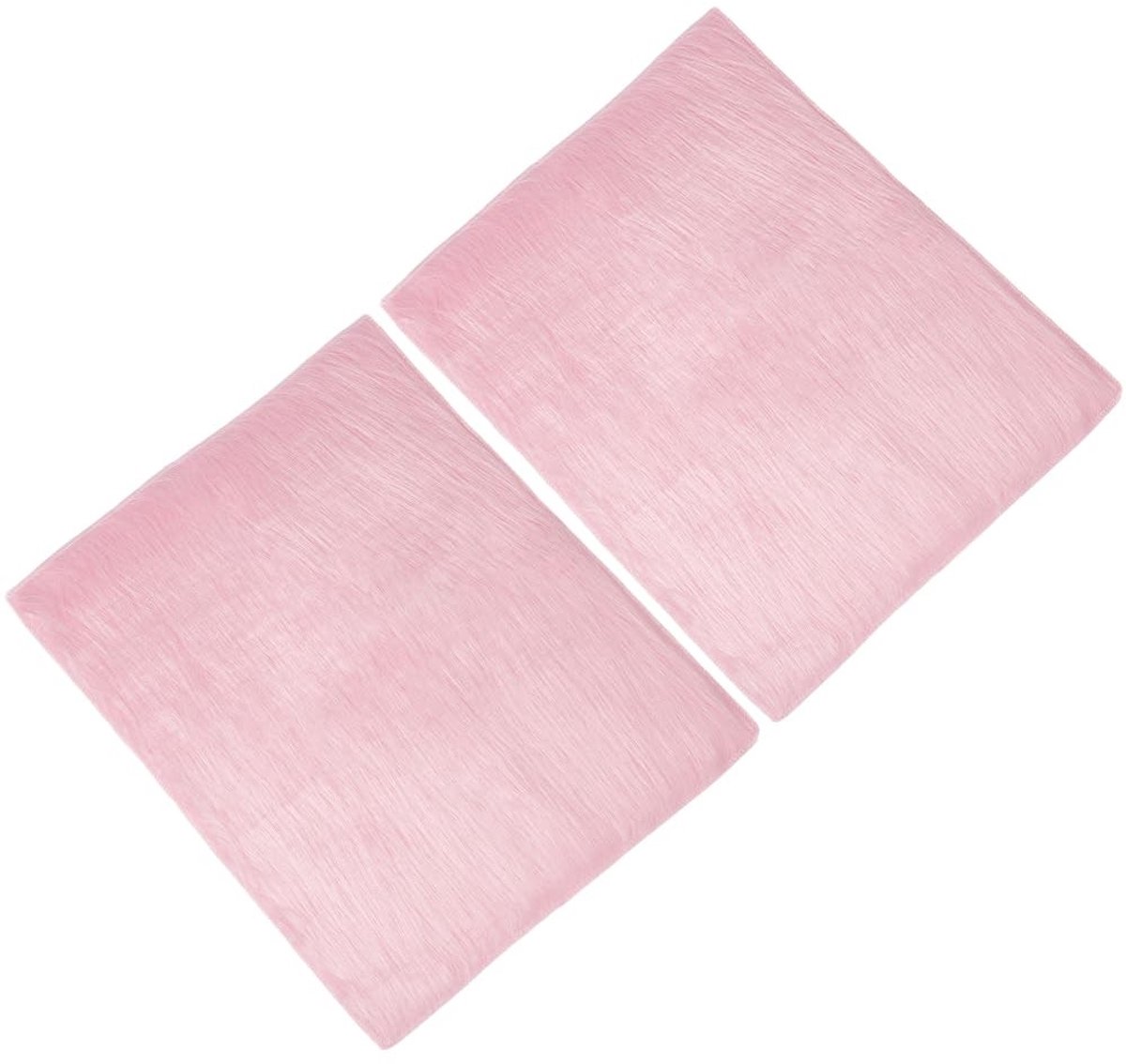 Dailygoods - Set van 2 Kunstbont Pluche Kussens voor Fotografie