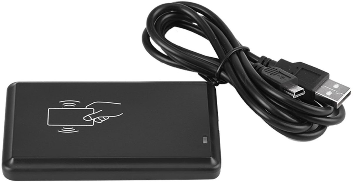 Dailygoods - Contactloze USB Kaartlezer met Ingebouwde Zoemer en LED Indicator